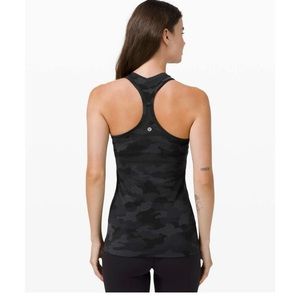 Lululemon Cool Racerback in Heritage 365 Camo Deep Coal Multi Size 6